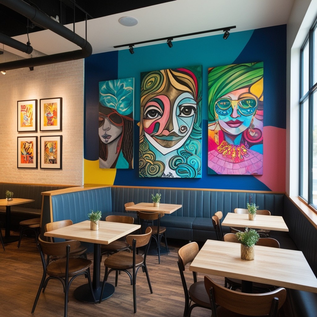 Top Modern Cafe Interior Design Ideas - Transform Your Space | Paintit.ai - 14