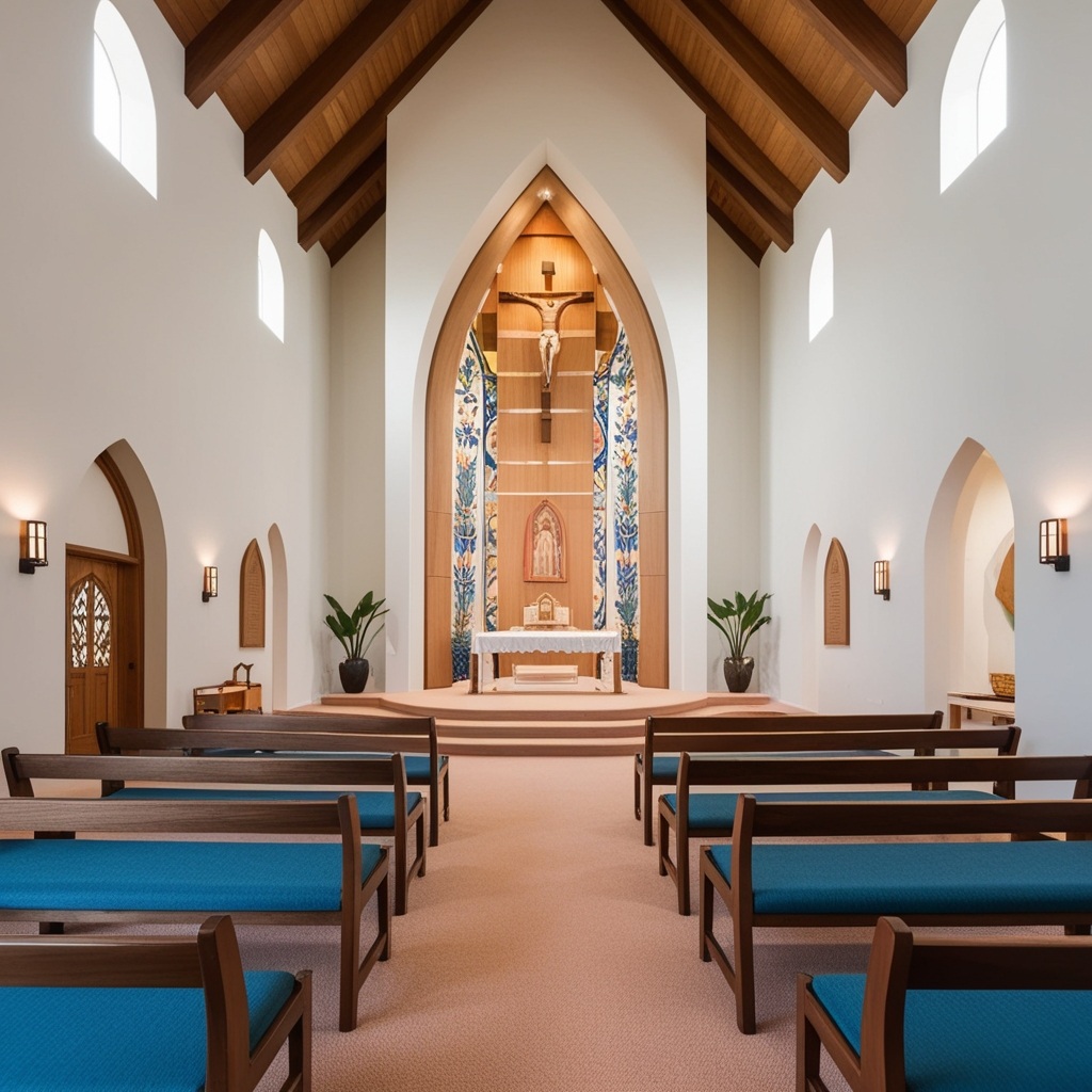 Best Modern Church Interior Design Ideas – Get Inspired Today | Paintit.ai - 2