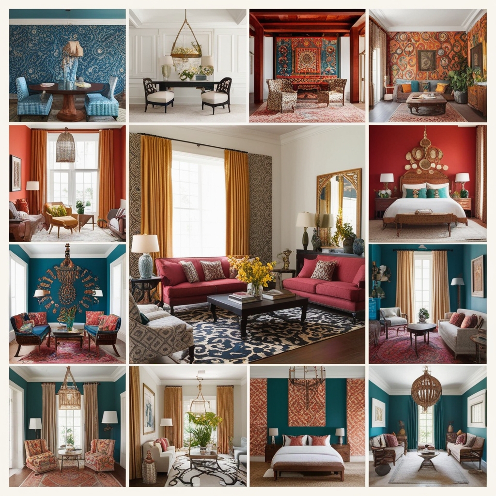 Modern Colonial Interior Design Ideas - Best solution from Paintit.ai - 6