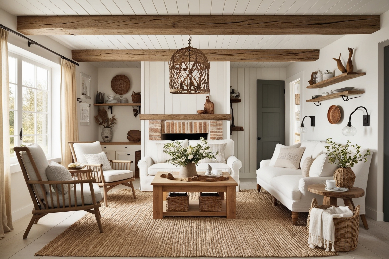 Modern Cottage Interior Design Ideas - Best solution from Paintit.ai - 1