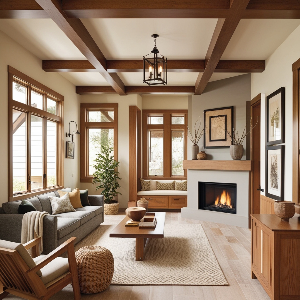 Modern Craftsman Interior Design Ideas - Best solution from Paintit.ai - 2