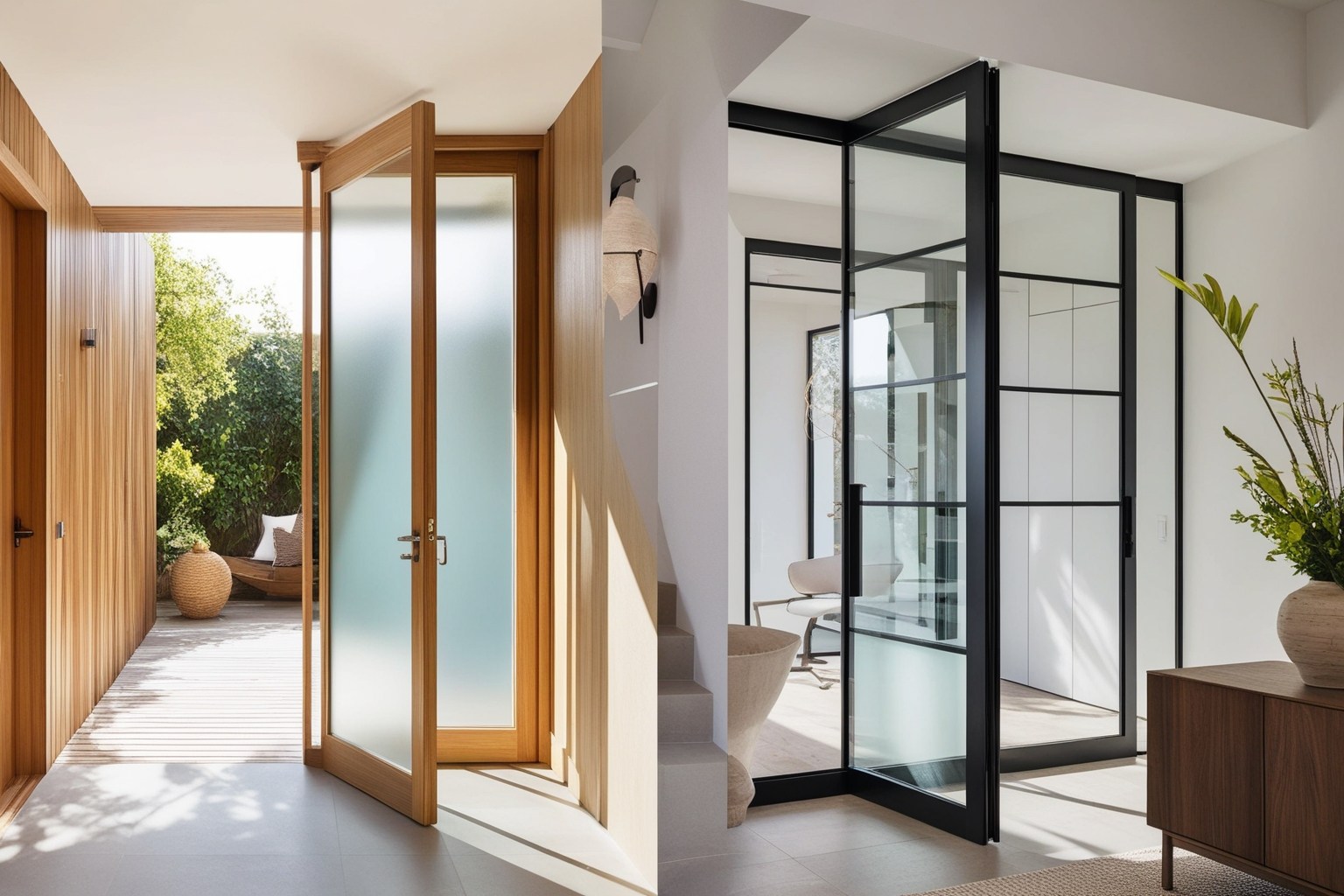 Top Modern Interior Glass Doors Design Ideas - Discover the Best Solutions | Paintit.ai - 1