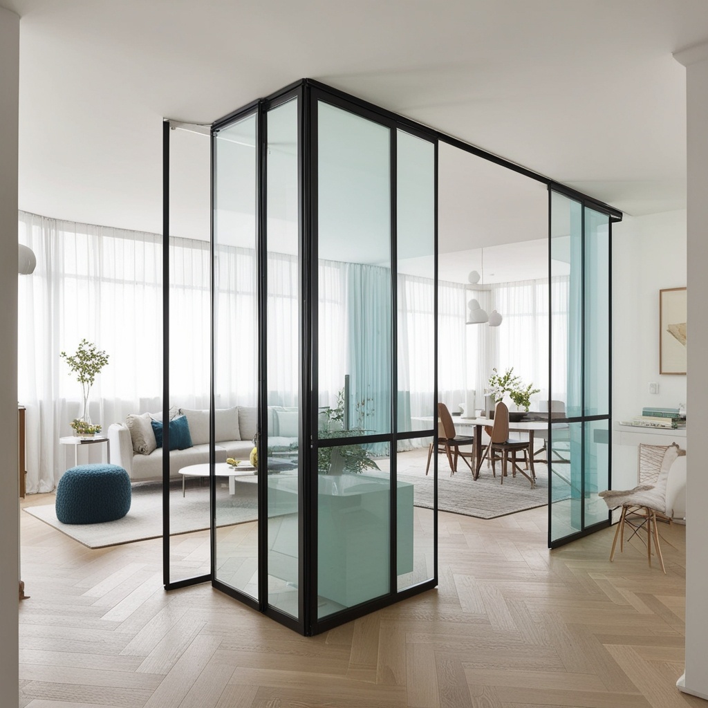 Top Modern Interior Glass Doors Design Ideas - Discover the Best Solutions | Paintit.ai - 3