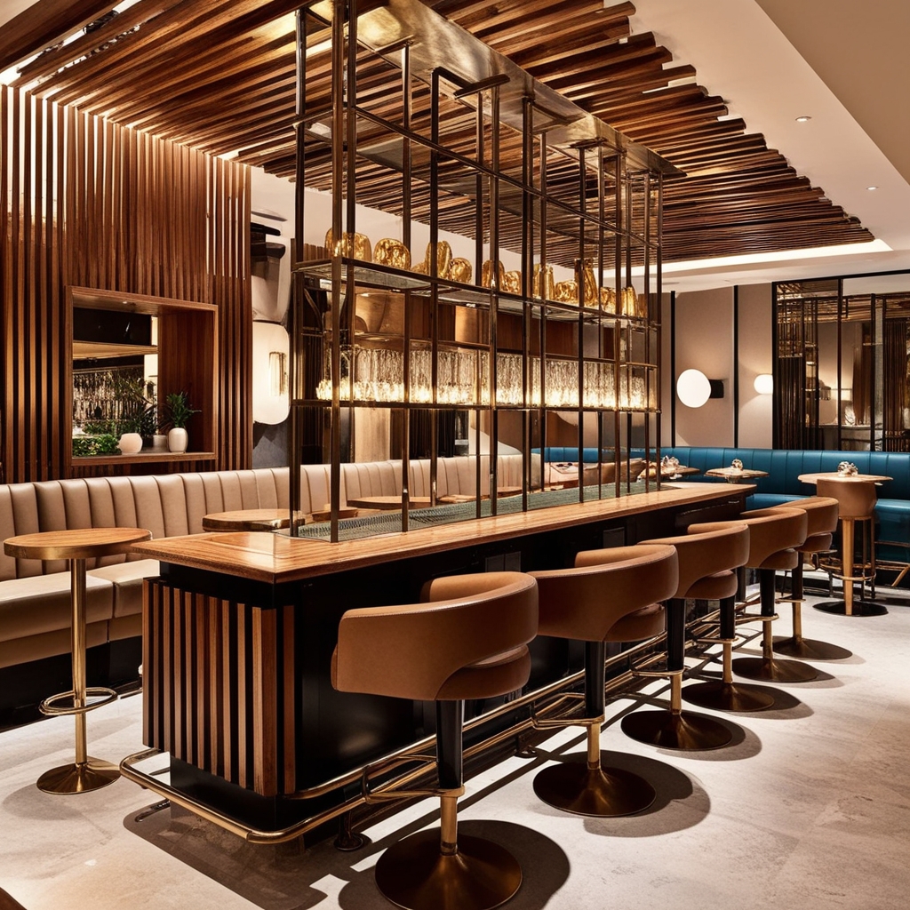 Modern Lounge Bar Interior Design Ideas - Best solution from Paintit.ai - 2