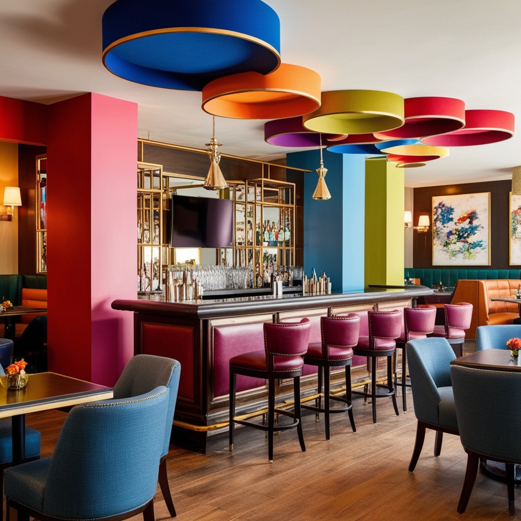 Modern Lounge Bar Interior Design Ideas - Best solution from Paintit.ai - 5