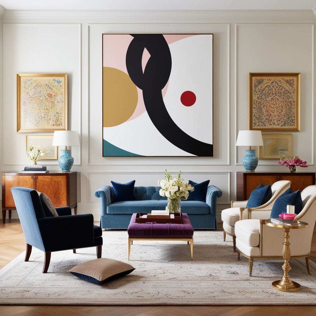 Luxury Apartment Interior Design Ideas - Best solution from Paintit.ai - 3