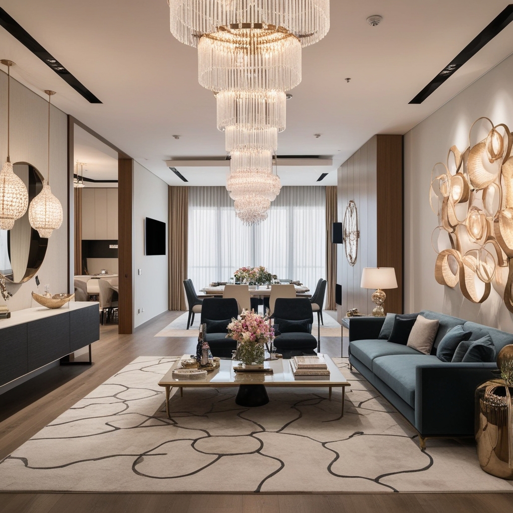 Luxury Apartment Interior Design Ideas - Best solution from Paintit.ai - 4