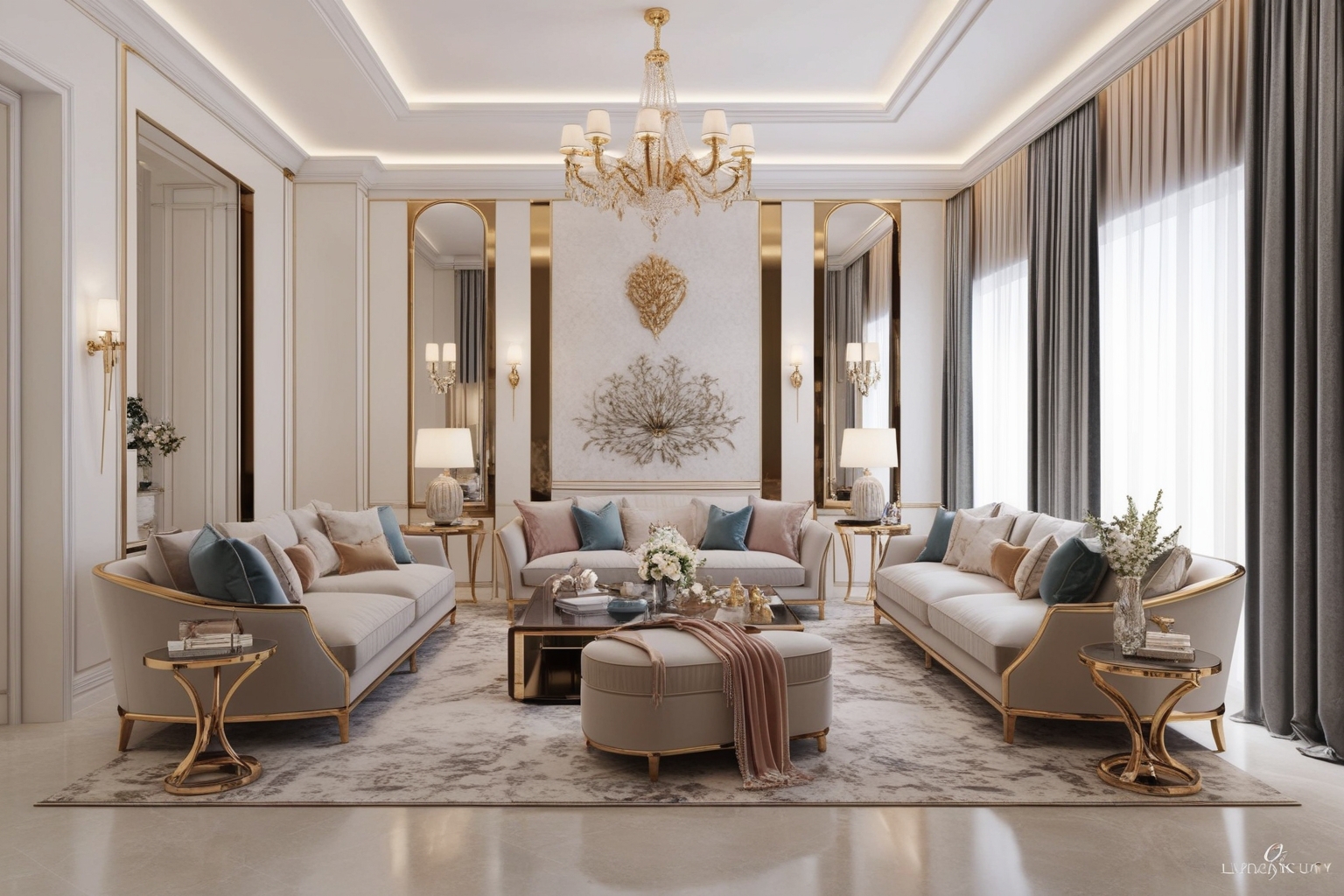 Modern Luxury Interior Design Ideas - Best solution from Paintit.ai - 1