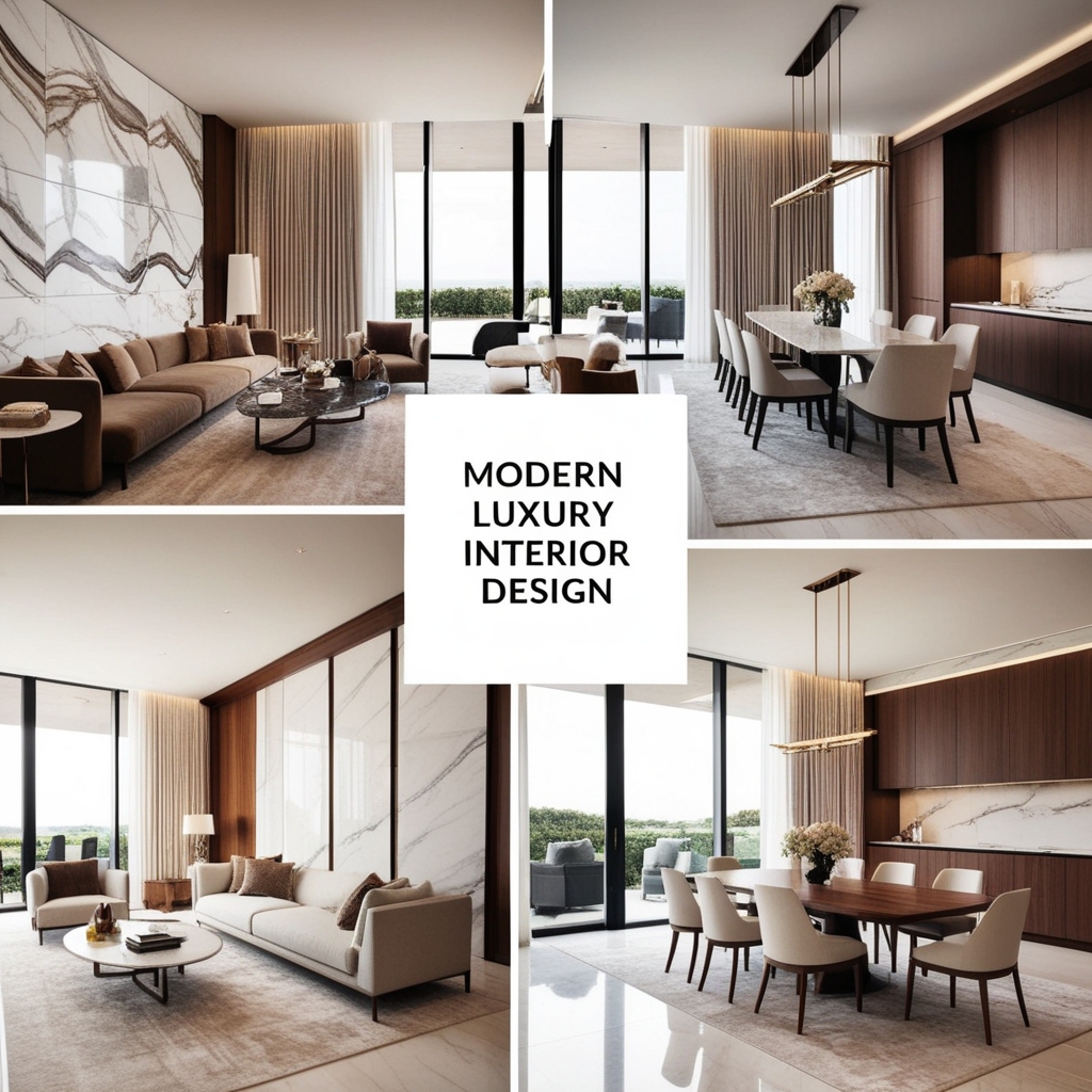 Modern Luxury Interior Design Ideas - Best solution from Paintit.ai - 2