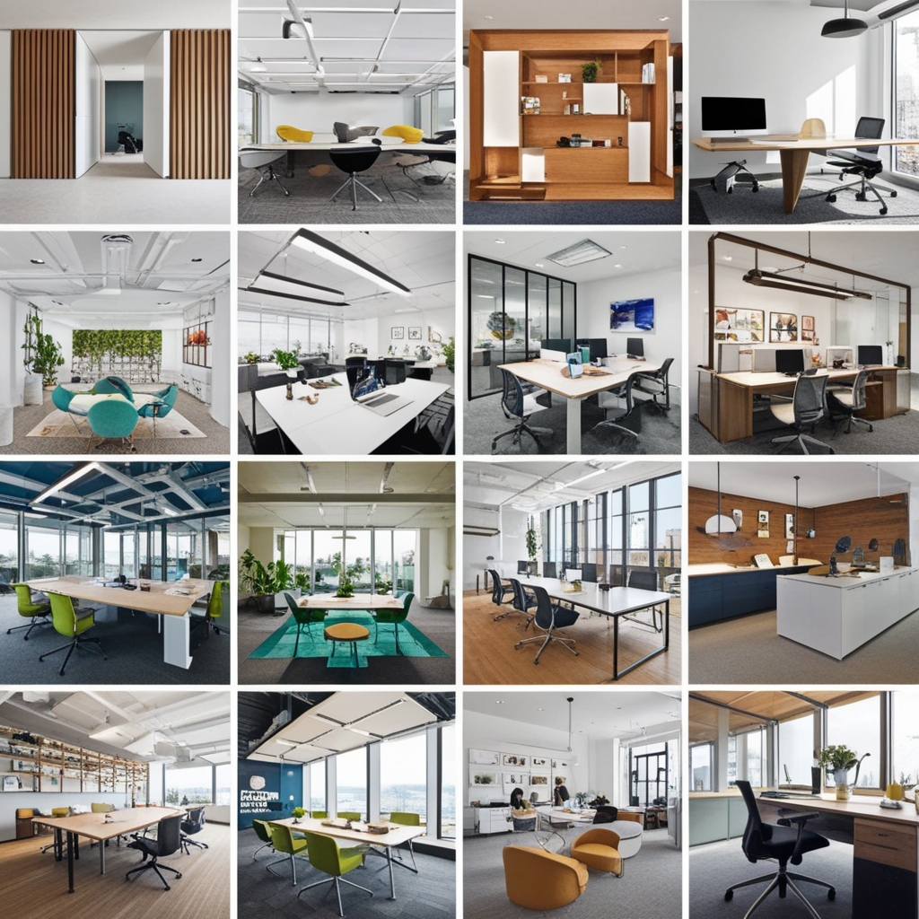 Modern Office Interior Design Ideas - Best solution from Paintit.ai - 6