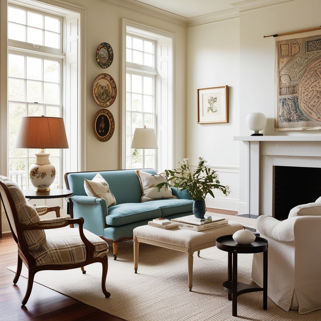 Top Modern Traditional Interior Design Ideas - Get Inspired | Paintit.ai - 9