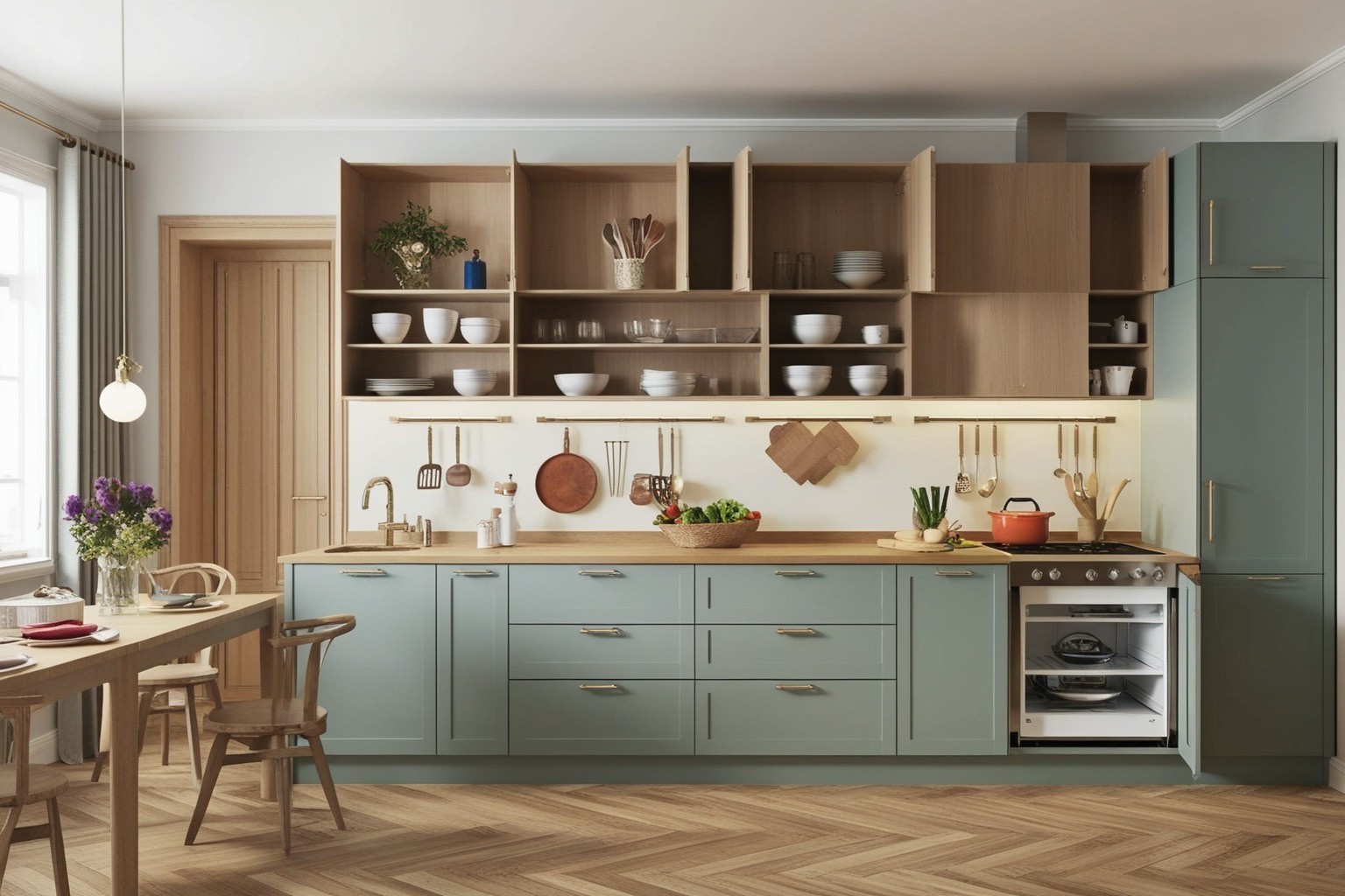 Top Modular Kitchen Interior Design Ideas - Explore Unique Solutions | Paintit.ai - 1