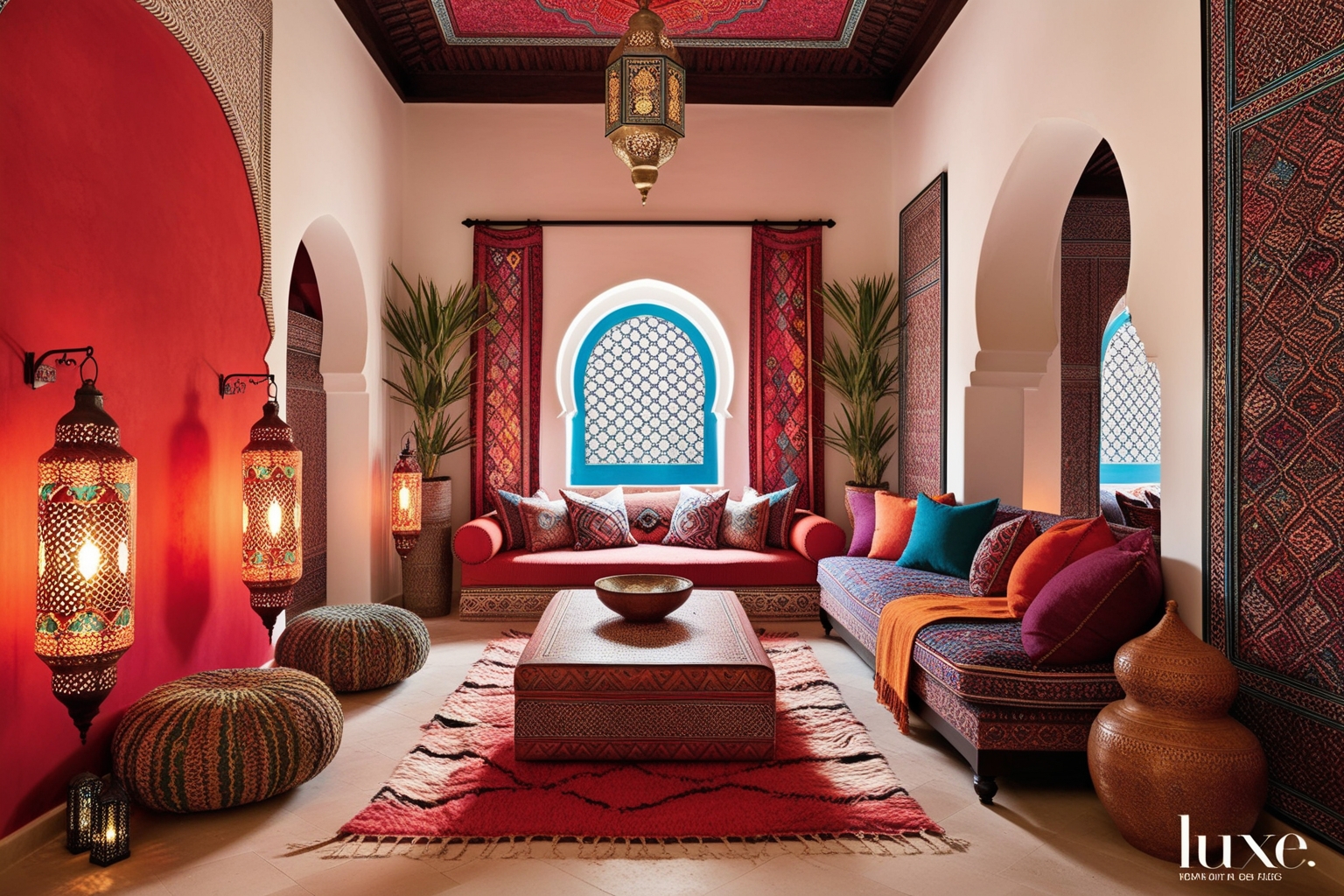 Moroccan Interior Design Ideas - Best solution from Paintit.ai - 1