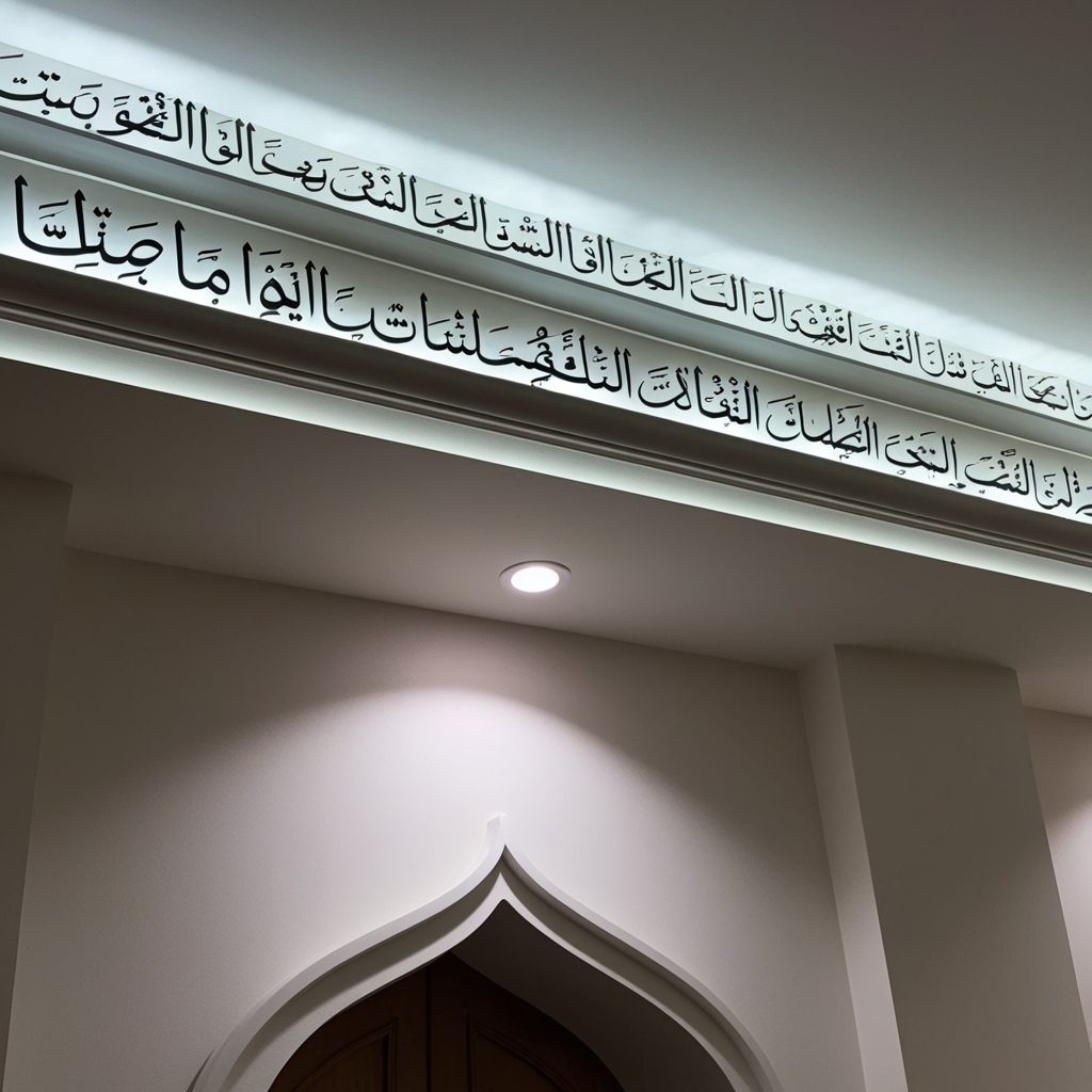 Top Mosque Interior Design Ideas - Transform Your Prayer Space | Paintit.ai - 11