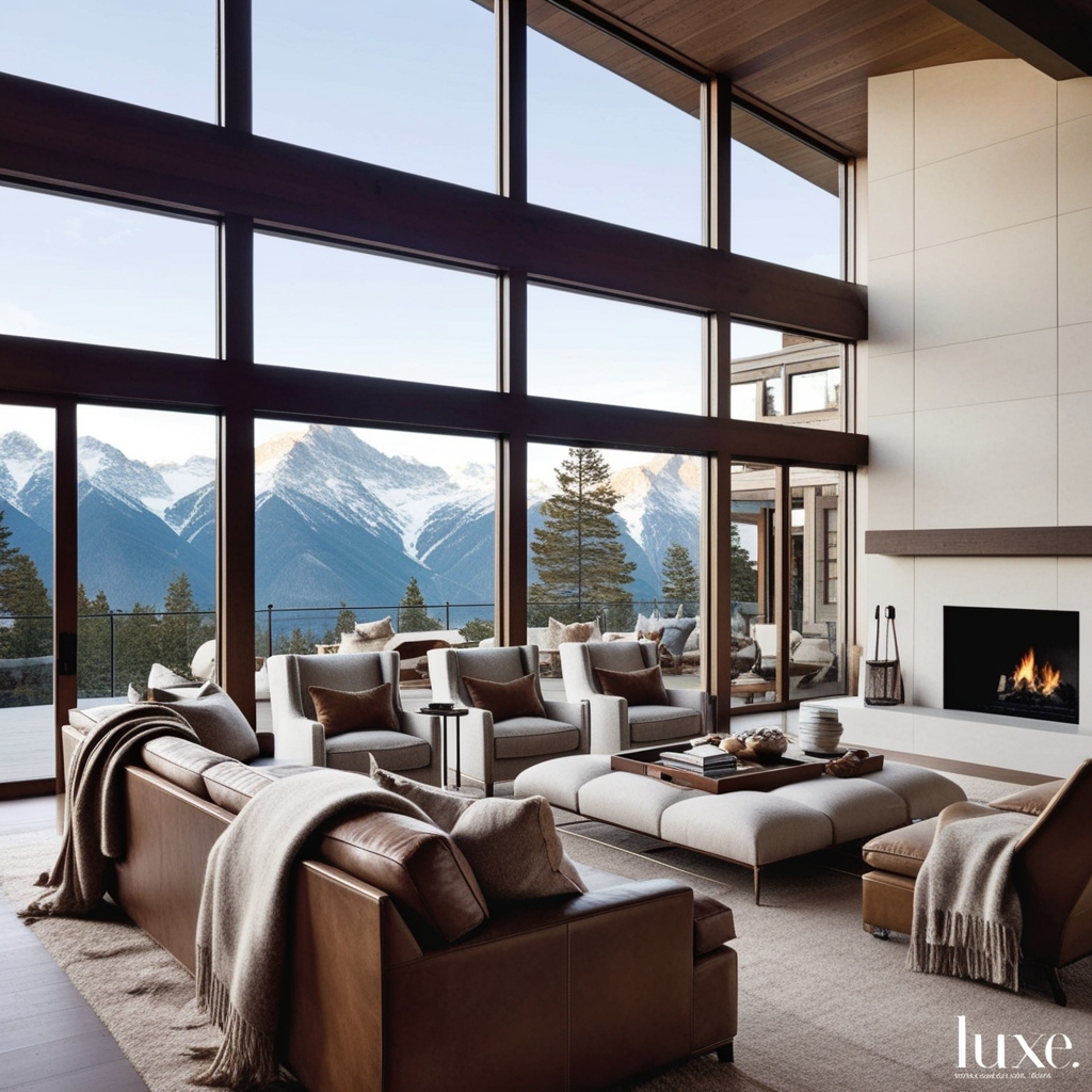 Mountain house interior design ideas - Best solution from Paintit.ai - 3