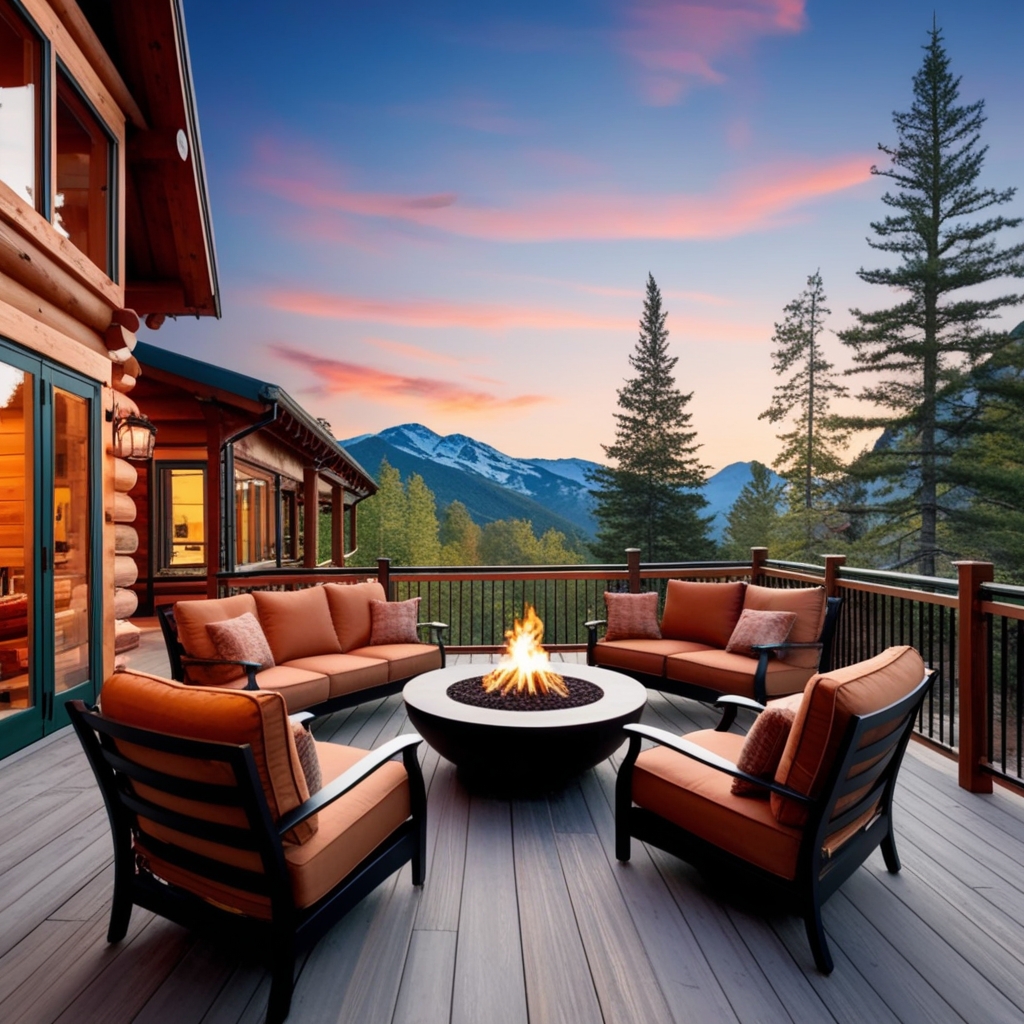 Mountain house interior design ideas - Best solution from Paintit.ai - 6