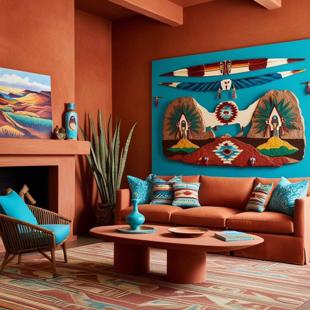 Native American Interior Design Ideas - Best solution from Paintit.ai - 5