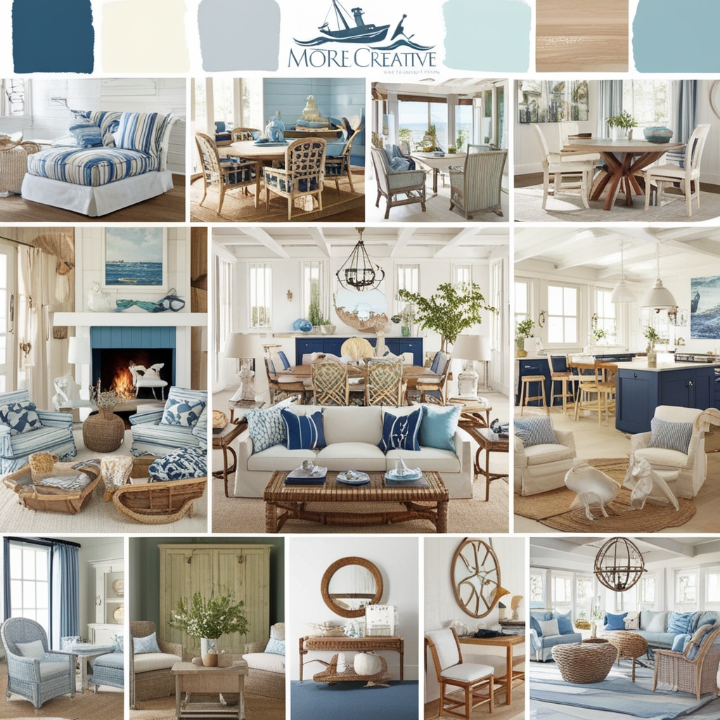 Nautical Interior Design Ideas - Best solution from Paintit.ai - 6