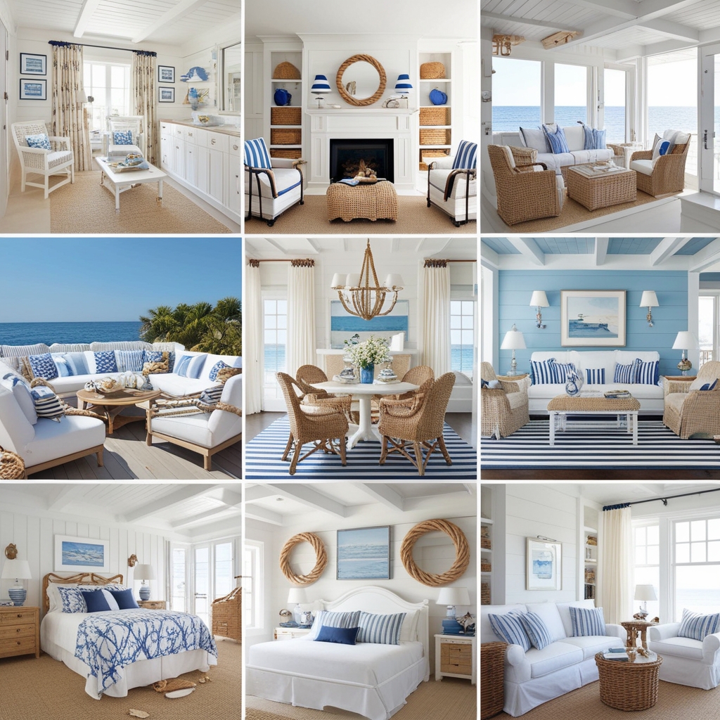 Nautical Interior Design Ideas - Best solution from Paintit.ai - 2