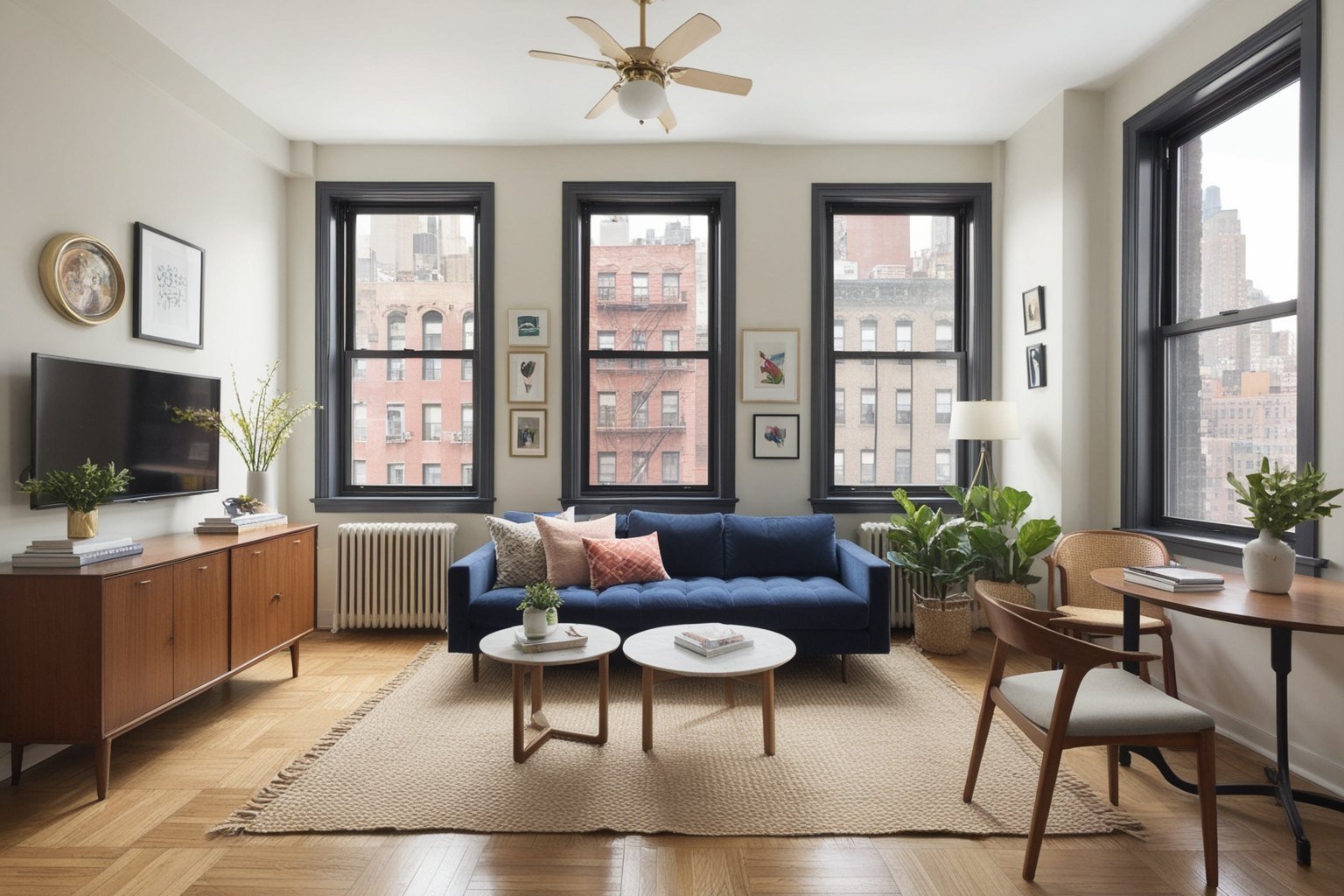 Top NYC Apartment Interior Design Ideas - Discover the Best Now | Paintit.ai - 1