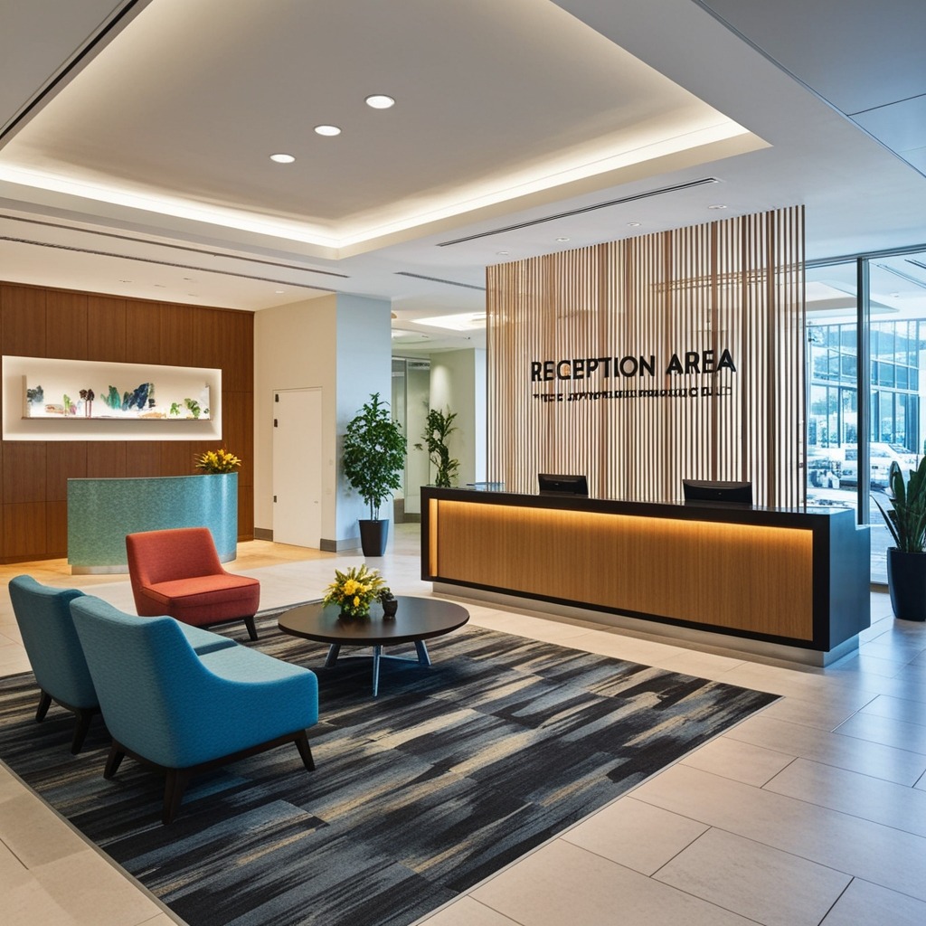 Best Office Reception Interior Design Ideas - Get Inspired | Paintit.ai - 2