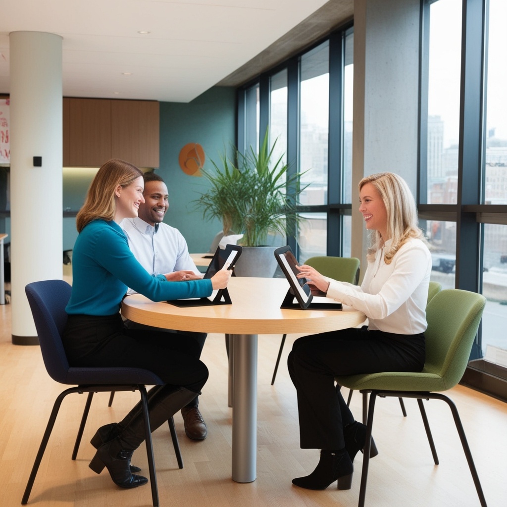 Best Office Reception Interior Design Ideas - Get Inspired | Paintit.ai - 14