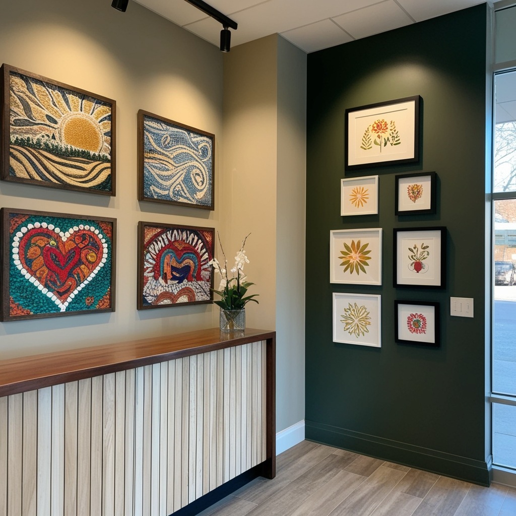 Best Office Reception Interior Design Ideas - Get Inspired | Paintit.ai - 15