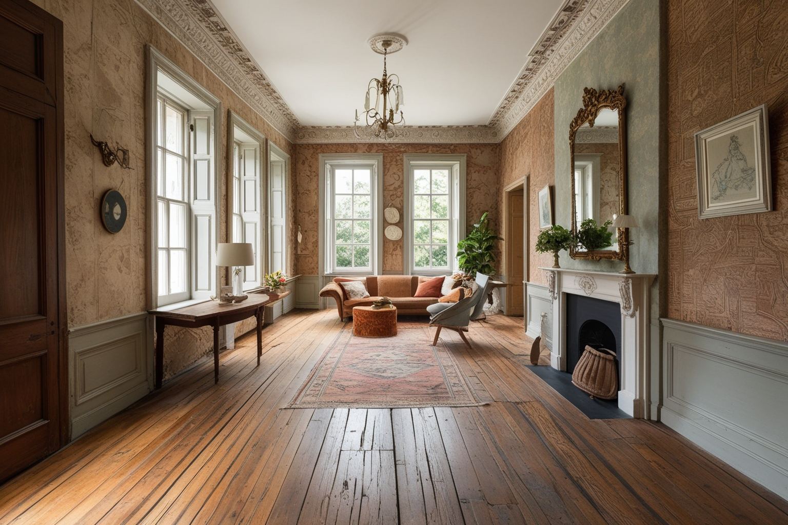 Top Old House Interior Design Ideas - Explore Unique Inspiration | Paintit.ai - 1