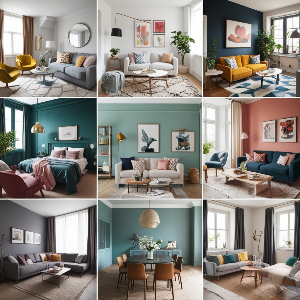 1 Bedroom Flat Interior Design Ideas - Best solution from Paintit.ai - 6