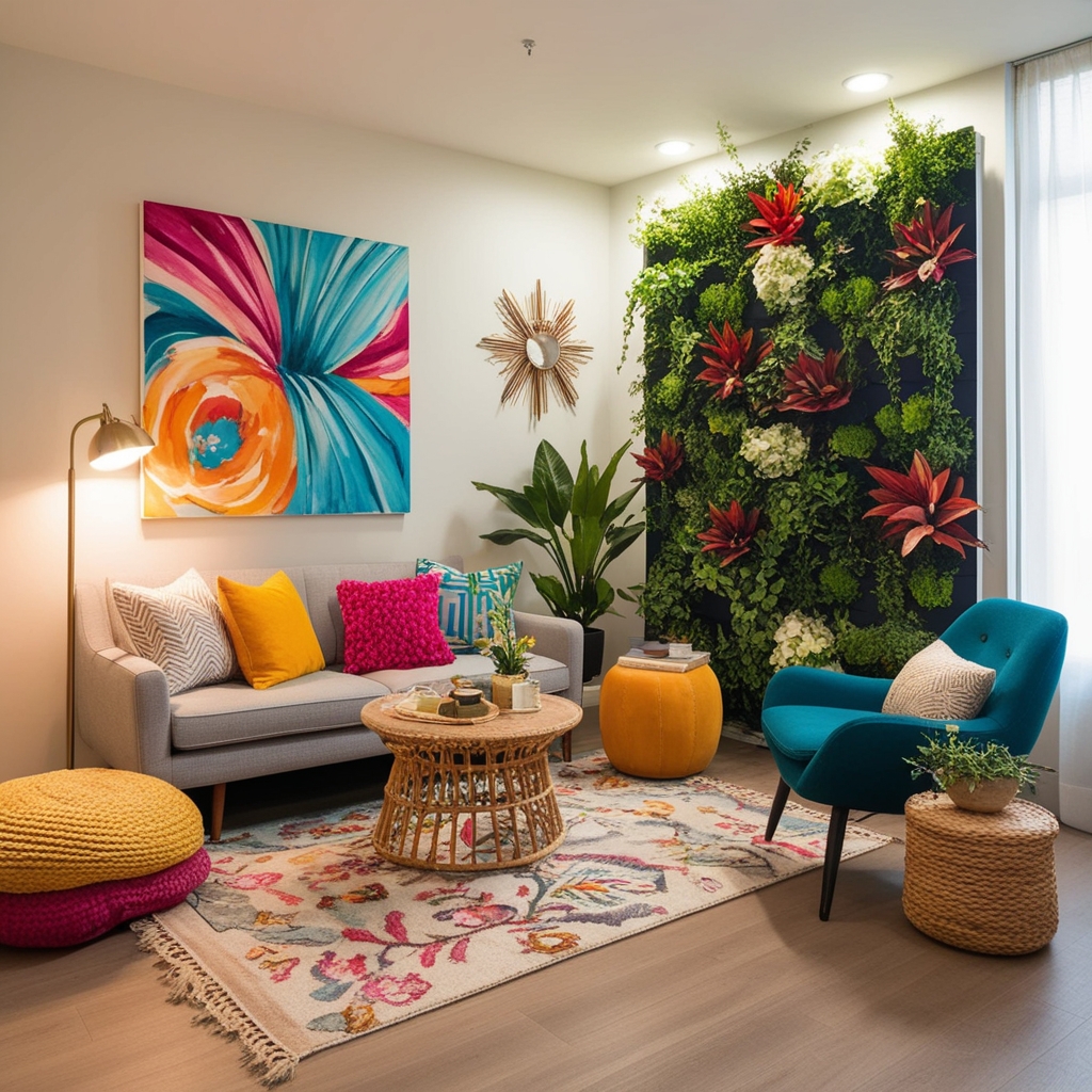 1 Bedroom Flat Interior Design Ideas - Best solution from Paintit.ai - 5