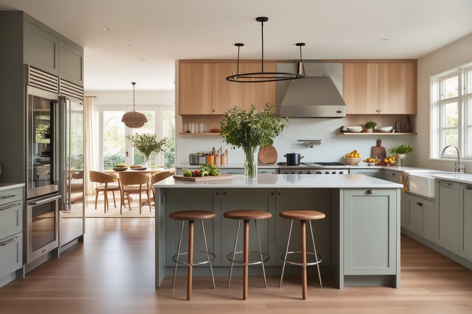 Best Open Kitchen Interior Design Ideas - Transform Your Space Today | Paintit.ai - 1