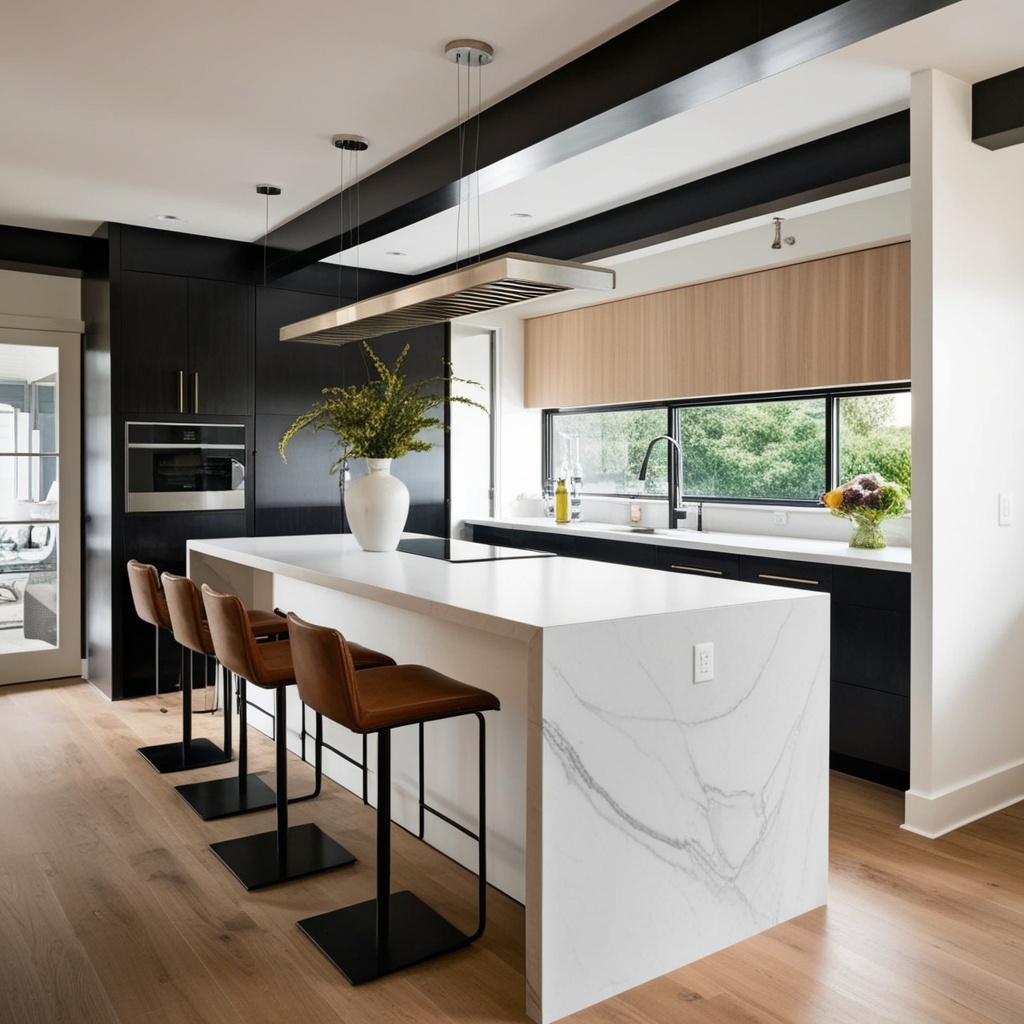 Best Open Kitchen Interior Design Ideas - Transform Your Space Today | Paintit.ai - 4