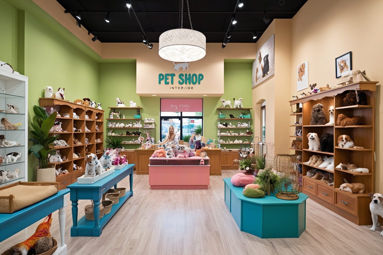 Top Pet Shop Interior Design Ideas - Upgrade Your Store Now | Paintit.ai - 1