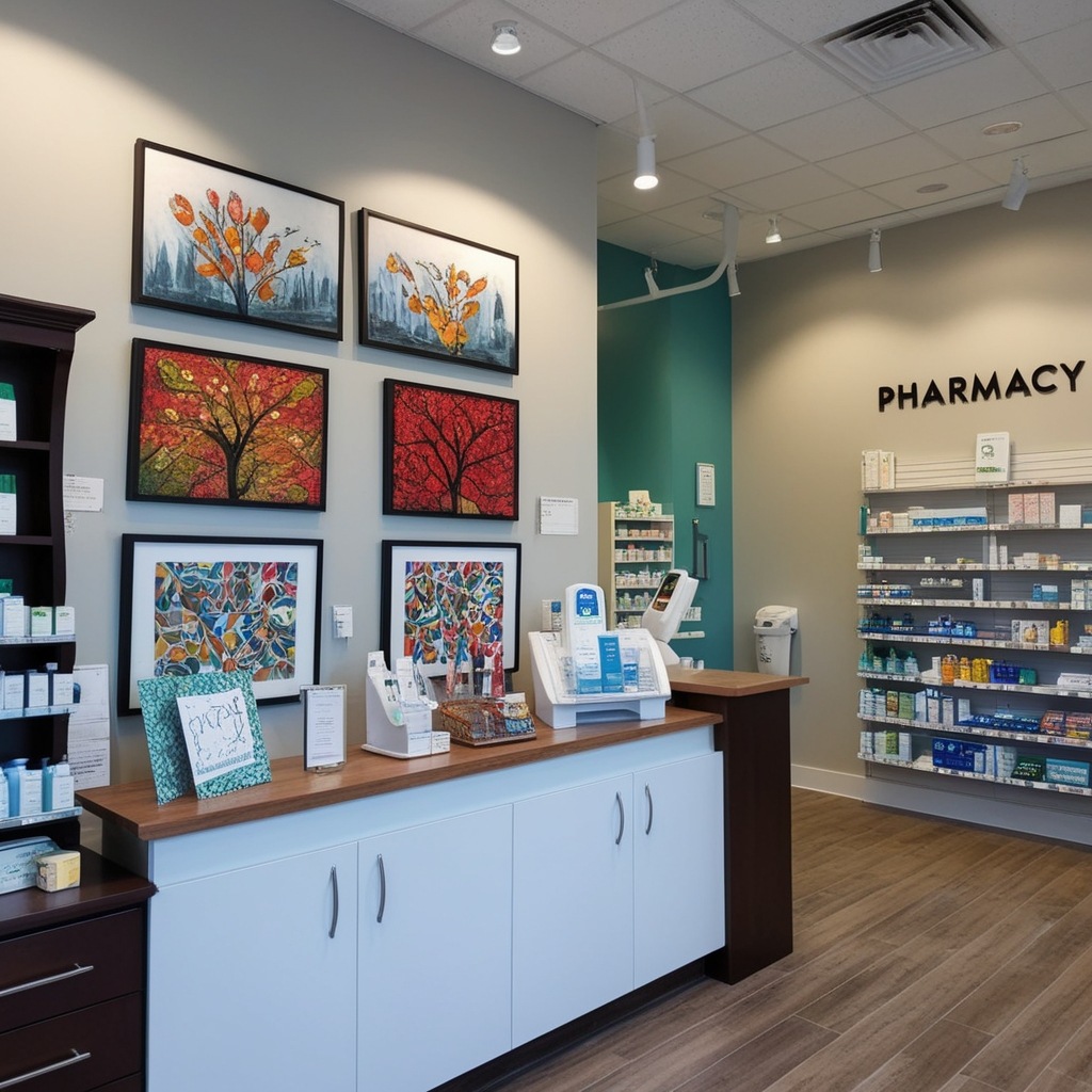 Top Pharmacy Interior Design Ideas - Transform Your Space | Paintit.ai - 21
