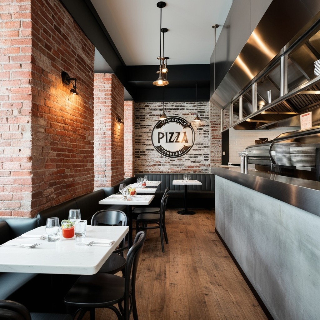 Best Pizza Shop Interior Design Ideas - Get Inspired | Paintit.ai - 5