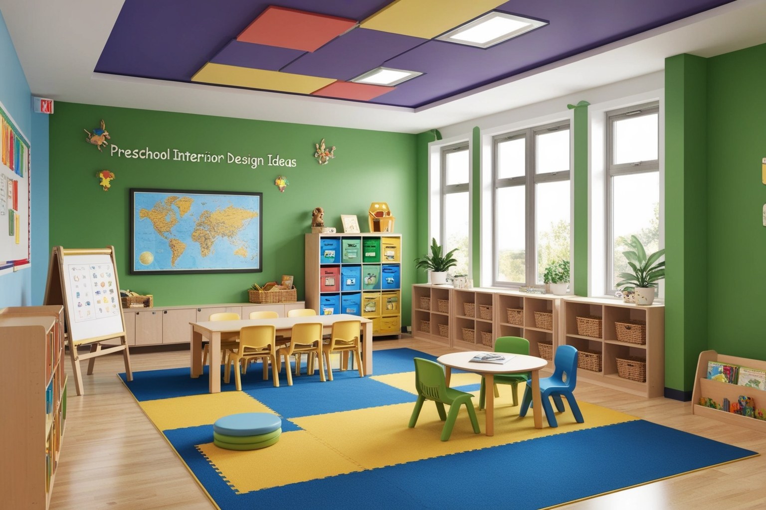 Top Preschool Interior Design Ideas - Explore Inspiring Spaces | Paintit.ai - 1