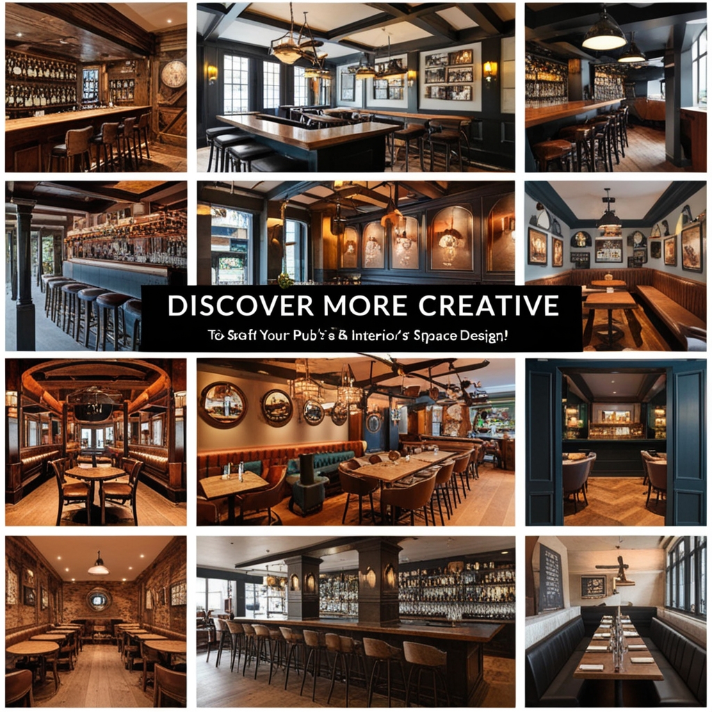 Pub Interior Design Ideas - Best solution from Paintit.ai - 7