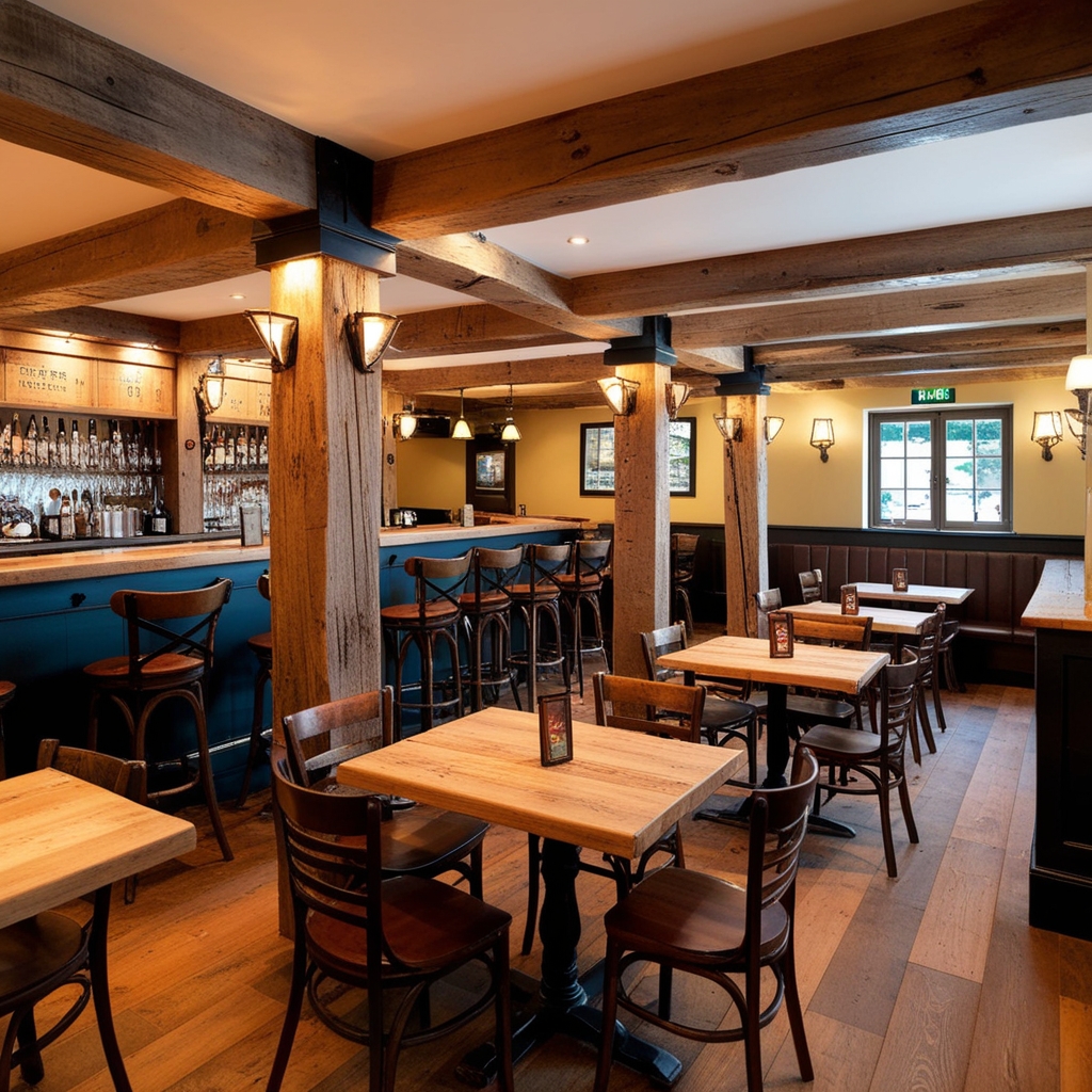 Pub Interior Design Ideas - Best solution from Paintit.ai - 2