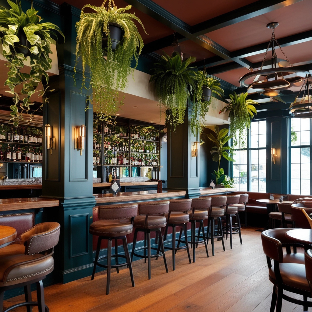 Pub Interior Design Ideas - Best solution from Paintit.ai - 6