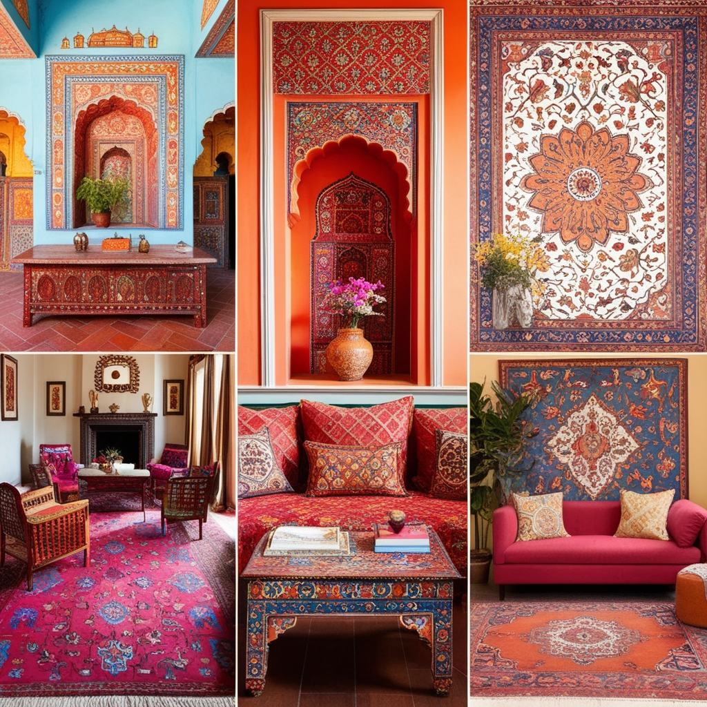 Best Rajasthani Interior Design Ideas - Transform Your Space Today | Paintit.ai - 2