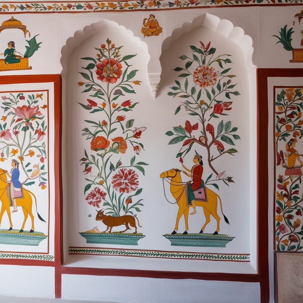 Best Rajasthani Interior Design Ideas - Transform Your Space Today | Paintit.ai - 5