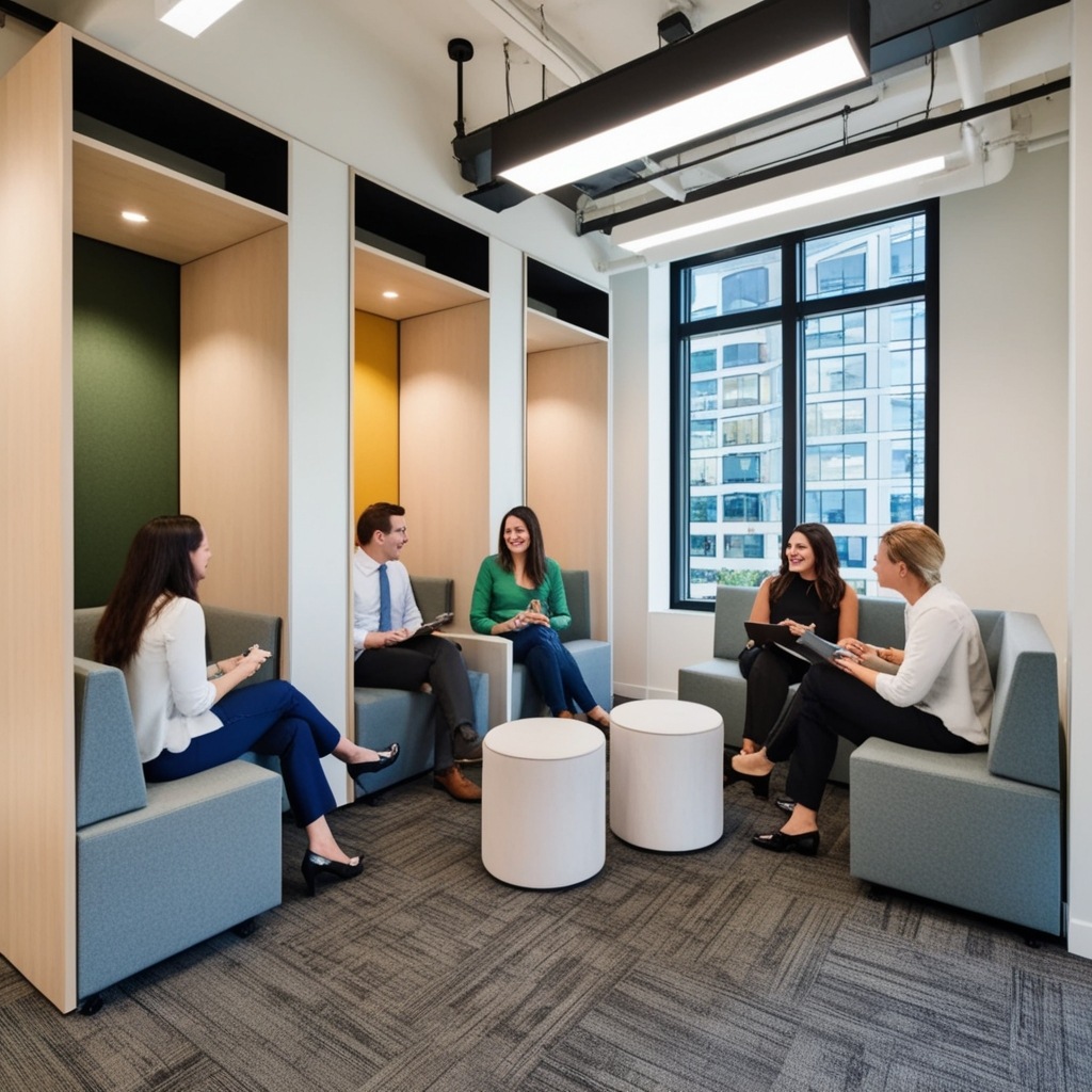 Best Real Estate Office Interior Design Ideas - Transform Your Workspace | Paintit.ai - 5