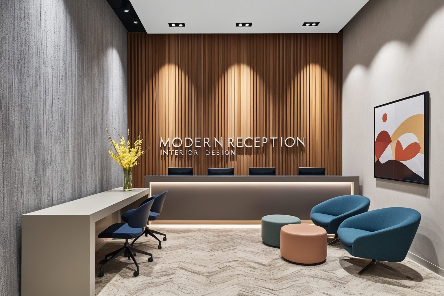 Best Reception Interior Design Ideas - Get Inspired | Paintit.ai - 1