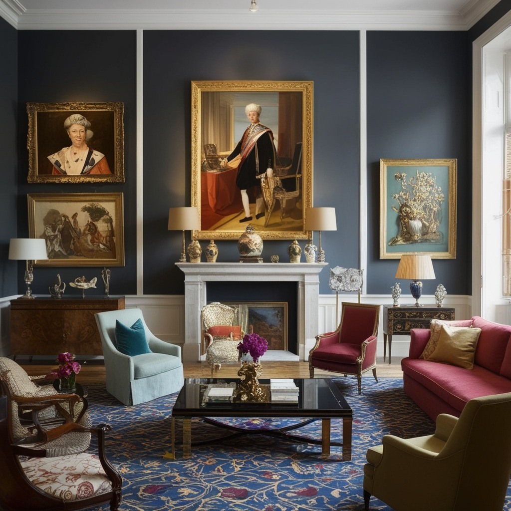 Best Royal Interior Design Ideas - Explore Luxury Now | Paintit.ai - 13