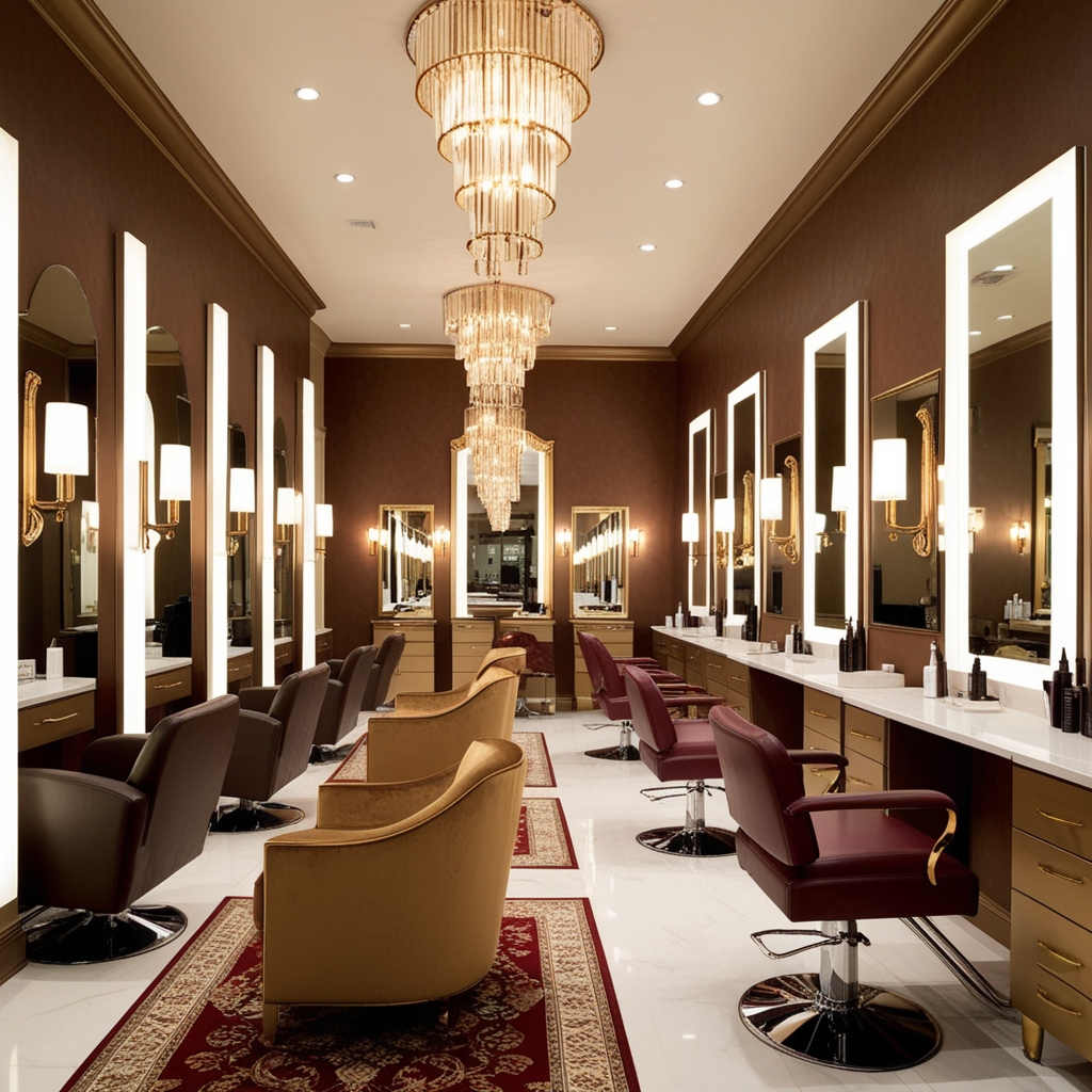 Salon Interior Design Ideas - Best solution from Paintit.ai - 5