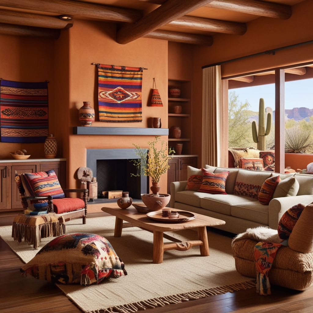 Santa Fe Interior Design Ideas - Best solution from Paintit.ai - 2