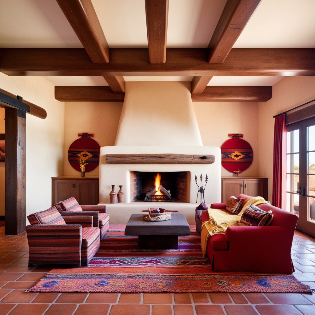 Santa Fe Interior Design Ideas - Best solution from Paintit.ai - 3