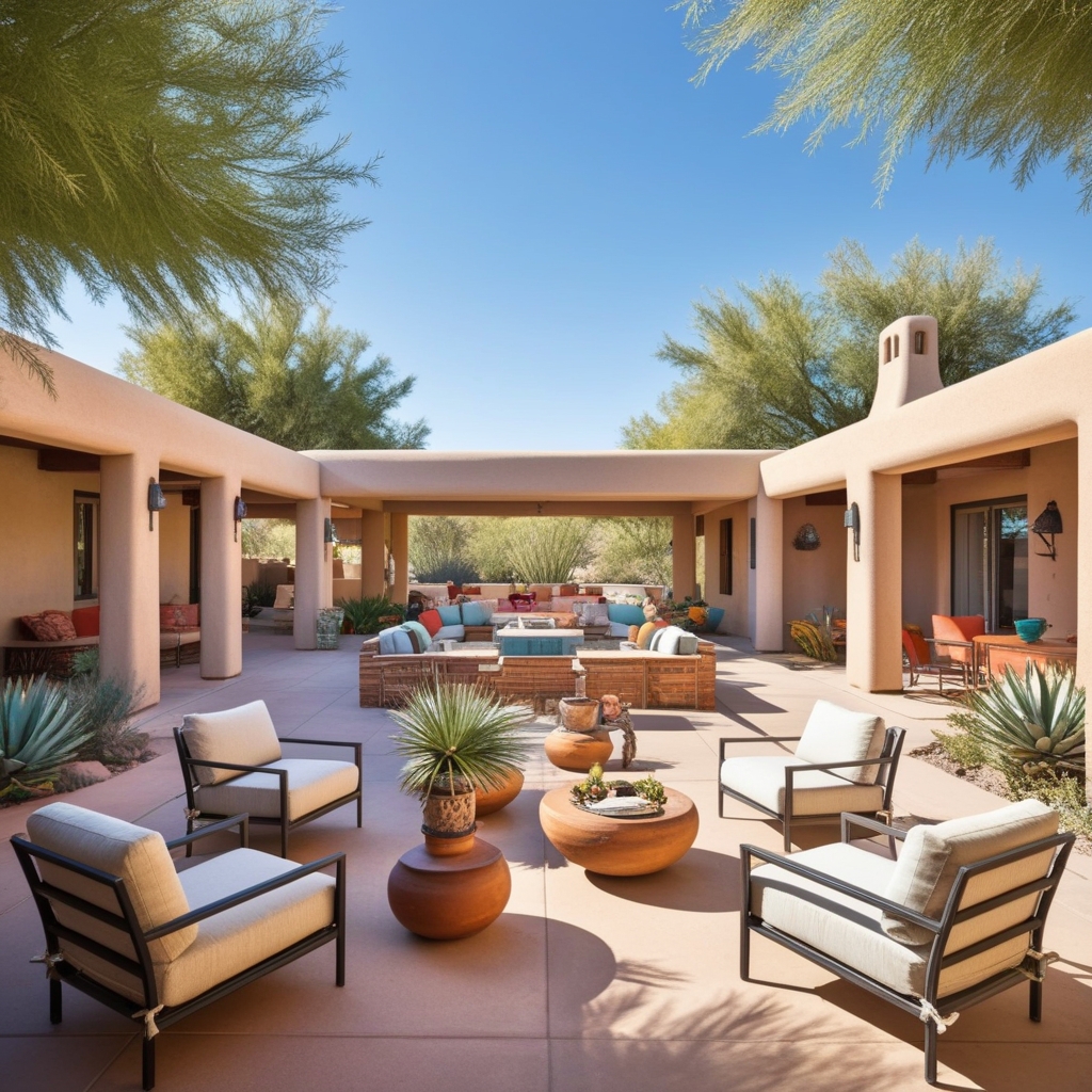 Santa Fe Interior Design Ideas - Best solution from Paintit.ai - 6