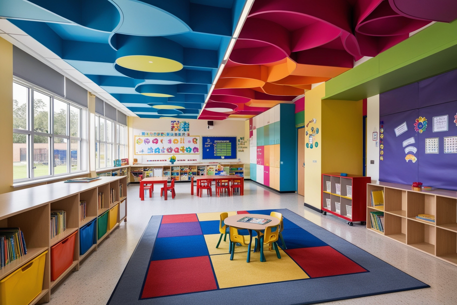 Primary School Interior Design Ideas - Best solution from Paintit.ai - 1