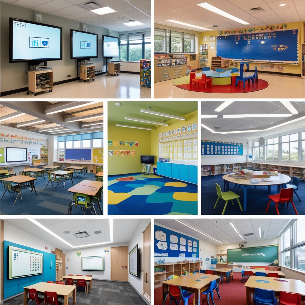 Primary School Interior Design Ideas - Best solution from Paintit.ai - 5